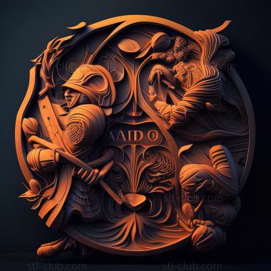 3D модель Ариадос Амигос Ариадос Битва искусств ниндзя (STL)